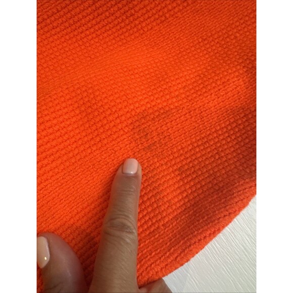 Wayuu Mochila Bag Large Size Orange Handmade from Colombia Crossbody Hobo Bag - Picture 12 of 14